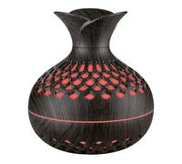 MeevrgR Deodorante per ambienti, umidificatore per purificazione dell'aria con fiori e legno, adatto per soggiorno e ufficio, idrata la pelle, riduce lo stress e migliora la qualità del sonno (scuro)