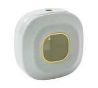 MeevrgR Dispenser di pellicola trasparente sotto lo scaffale, per carta pergamena e sacchetti, montaggio a parete, organizer da cucina con finiture dorate, supporto salvaspazio Van Gogh verde 15,5 x 7