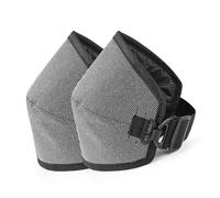 MeevrgR Ginocchiere per ciclismo con fodera in pile, antivento, termiche, colore nero, confezione da 2, per bici elettriche e moto, senza pile