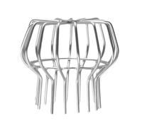 MeevrgR Grondaia filtro in acciaio inox 304 tetto grondaia in acciaio inox Guardia sembra anche bello * Realizzato in 304 non richiede attrezzi (110 mm)