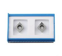 MeevrgR Inserti di PCD CCGT09T302 per i metalli non ferrosi che girano con resistenza all'usura per il rame di alluminio del tornio di CNC