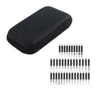 MeevrgR Kit di attrezzi per la rimozione dei terminali da 39 pezzi, estrattori in acciaio inox con maniglie ergonomiche in ABS per cablaggio automobilistico