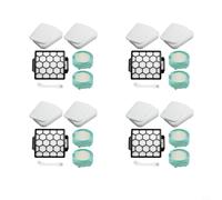 MeevrgR Kit di filtri di ricambio adatto per Shark ZU100 ZU102 per aspirapolvere rotator Pet verticali, filtro HEPA e cartucce neutralizzatore per 1239FT60 1238FT60 1540FC3000, include filtri in