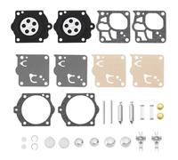 MeevrgR Kit di ricambio membrana per carburatore per modelli EC08 ed EC12, 1 set di guarnizioni in acciaio con prestazioni di tenuta d'aria efficaci