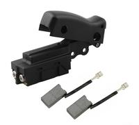 MeevrgR Kit di ricambio per sega troncatrice e spazzola di ricambio per DEWALT DW708 153609-00, adatto per seghe a taglio trasversale di tipo 3 e 4, 2 spazzole in carbonio
