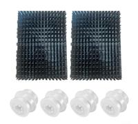 MeevrgR Kit di ricambio per tubo ruota e spazzola a rullo per Hayward per robot pulitore Tigershark migliorata efficienza di pulizia facile installazione per detriti di sporco del pavimento della