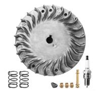 MeevrgR Kit volano in alluminio per motori da 212 cc compatibile con motori Tilly da 224 cc, 5,5 CV, 6,5 CV e clone da 196 cc, con molle a valvola migliorate per il flusso d'aria