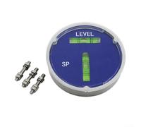 MeevrgR Livella a doppio asse a forma di T - Livello di plastica compatto 100x20mm con opzione di visione notturna per gru (A)