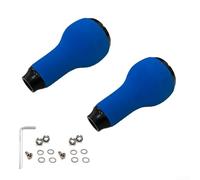 MeevrgR Manopola per mulinello da pesca in gomma EVA per Daiwa/Stella/TwinPower/Stradic/Vanford/Ultegra/Sahara/Miravel/Nasci, con rondelle a forma di zucca (2 set blu)