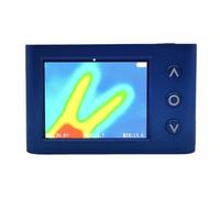 MeevrgR MLX90640 32x24 Digital Infrared Thermal Camera Viewer con LCD da 2,4 pollici, emissione regolabile, batteria 750mAh per PCB e rilevamento della temperatura corporea
