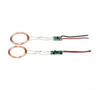 MeevrgR Modulo trasmettitore e ricevitore di ricarica wireless 5V1A/5V2A - Kit compatto di ricarica rapida per smartphone e gadget(1)