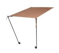 MeevrgR Moon Chair - Parasole UPF50+ per Helinox e altre sedie da campeggio, poliestere 420D con telaio in alluminio, 47,5 x 6 x 6 cm, antivento (kaki)