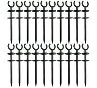 MeevrgR Pali guida per tubi da giardino, in plastica, resistenti ai raggi UV, per prato e aiuole (20)