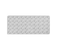 MeevrgR Paraurti rotondi in gomma siliconica autoadesiva, 50100 pezzi, 50100 pezzi, in metallo e legno, rotondi, trasparenti, un piccolo accessorio di mobili per abbellire una bella vita (50 pezzi)