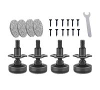 MeevrgR Piedini di livellamento regolabili con filettatura 38-16 per mobili, 4 pezzi, filettatura 38-16 a causa della misurazione manuale, i dati possono presentare lievi deviazioni