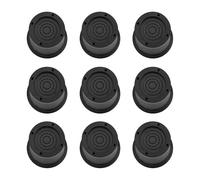 MeevrgR Piedini per mobili, piedini rinforzanti per gambe, doppi 469 pezzi, in gomma e plastica, questi riser elevano efficacemente il tuo rendendo sicuro uno spazio abitativo più silenzioso (9 pezzi)