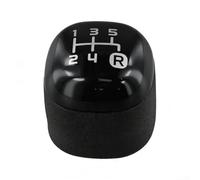 MeevrgR Pomello del cambio per Fiat Panda X58L 2012-2018 - OEM 502942700, anima in plastica nera con rivestimento in pelle (pomello del cambio)