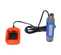 MeevrgR Pompa di trasferimento senza fili 12V/18V - 60L/min Alto flusso per diesel/olio/acqua per batterie DEWALT 18V Design portatile in lega di alluminio