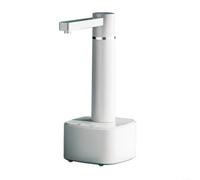 MeevrgR Pompa dispenser d'acqua da tavolo con acqua calda e fredda, ricaricabile tramite USB, pompa intelligente da tavolo con volume personalizzabile per casa e ufficio (bianco)