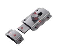 MeevrgR Proteggi la tua casa con una lunga durata in lega di alluminio, vetro, alluminio. Adatta per varie preferenze di installazione assicurando che la tua sicurezza non sia compromessa (grigio)