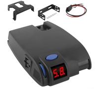 MeevrgR Regolatore elettrico del freno del rimorchio con sistema autolivellante, display digitale a LED e boost a 3 livelli, compatibile con 90160 Primus per IQ per camper, camion, SUV sotto il