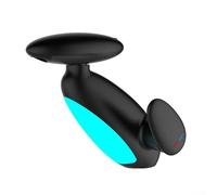 MeevrgR Rubinetto da bagno Smart LED che cambia colore, spruzzatore estraibile con luce sensibile alla temperatura, girevole a 360°, rivestimento PVD antigoccia, (nero)