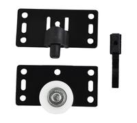 MeevrgR Rulli per ruote per porte scorrevoli, 1 pezzo, in plastica e nylon, per porta scorrevole e resistente alle crepe, 3 lisce e silenziose e umide silenziose 4