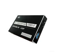 MeevrgR Scheda di acquisizione video da H-DMI a USB 3.0, registratore 1080p 60fps (HTD-765), compatibile con Windows/Mac/Linux per streaming live e registrazione