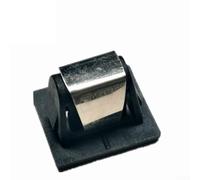 MeevrgR Serratura per coperchio della scatola della spazzatura per C5 2009-2019, materiale ABS resistente all'usura, installazione rapida, OEM 7591GL, nero