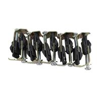 MeevrgR Set da 10 clip per lavello da cucina, WC, confezione da 10 pezzi, in nylon, adatti per cucina e bagno a causa della misurazione manuale, i dati possono presentare lievi deviazioni