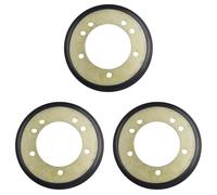 MeevrgR Set di 3 dischi rotanti di ricambio per numero multiplo, con materiale in lega di alluminio, compatibili con Ariens, Gilson, Murray, Snapper per Kees Snow Equipment