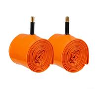 MeevrgR Set di camere d'aria per mountain bike, ultraleggero, 85 g, per ruote da 26/27,5/29 pollici, larghezza 1,9-2,5, arancione, valvola AV da 30 mm, pressione stabile, adatto per freni a cerchio e