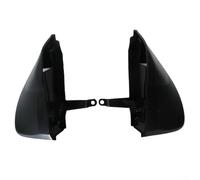 MeevrgR Specchio laterale esterno triangolo angolo copertura di ricambio per Fiat per Ducato per Jumper per Boxer 2006 2007 2008 2009 2010 2011 2012 2013 2014 2015, coppia ABS nera OEM 735424456