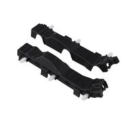 MeevrgR Staffa paraurti anteriore sinistro e destro per Kia Rio 2018-2020 in plastica nera, set di 2 pezzi OEM 86513-H9000 86514-H9000