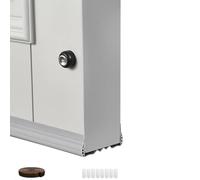 MeevrgR Striscia di tenuta per la parte inferiore della porta, antivento, adatta per la casa, blocca efficacemente la polvere e il rumore del flusso d'aria, toppa senza tracce a causa della