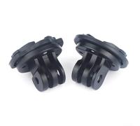 MeevrgR Supporto per bici compatibile con computer Garmin e action camera, include adattatore maschio femmina e viti di bloccaggio filettate per uso con vibrazioni su fuoristrada (A)