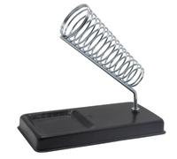 MeevrgR Supporto per saldatore 201, stazione di saldatura interamente in metallo con cuscinetto in spugna, compatibile con strumenti di saldatura elettrici, supporto a molla per apparecchiature