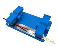 MeevrgR Supporto per scheda LED con clip a coccodrillo, strumento manuale di aiuto per saldatura, base stampata in 3D con bracci in metallo, per circuiti stampati