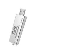 MeevrgR TCXO - Ricevitore radio (SDR) con compensazione della temperatura, da 100 kHz a 1,7 GHz, con chip RTL2832U e R820T2, compatibile con software SDR per ADS-B, AIS e Avia