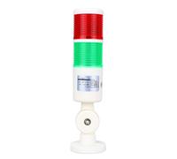 MeevrgR Torre di segnalazione luminosa a LED con cicalino da 85 dB e valutazione IP65 per macchine utensili CNC, 12-24 V, rosso/giallo/verde