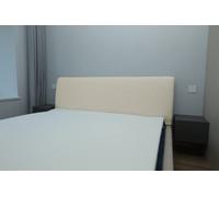 MEEYI Copritestata Copri Testiere Letto copritesta Letto Matrimoniale Antipolvere per Letto 140-170cm - Color Crema