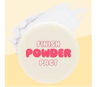 MEFACTORY Oil Soaking Finish Powder Pact 5g #02 White Face Powder K-Cosmetics