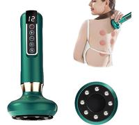 MEFESE Fasicapro - Cupping Therapy Device, 3 in 1 Electric Cupping Massager Device, Cellulite Massager, Smart Cupping Therapy Massager, 12 Modes Heating & Suction (Color : Green)