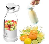MEFESE Freshjuice-Portable Mini Blender, Personal Size Blender for Shakes And Smoothies, Fresh Juice Mini Fast Portable Blender for Home, Travel, Office, Gym (Color : White)