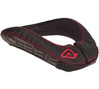 Mefo Sport Acerbis X-Round protezione per collo Nero/Rosso Taglia unica