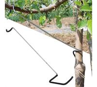 mefocou 10 distanziatori per Rami per Alberi da frutto, estrattore di Rami da 35,6 cm, Filo di Ferro Avvolto in Gomma Non danneggia i Rami, Strumento per Piegare Rami ad Angolo Aperto