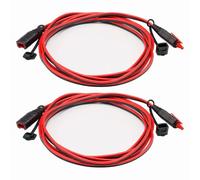 MEFONKOU Cavo di prolunga GC004 X-Connect per NOCO (2 pezzi) | 16 AWG Rame Compatibile con NOCO Genius Smart Battery Chargers GENIUS per Auto Marine Use PVC Jacket