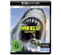 Meg 2: Die Tiefe (4K UHD Blu-ray) Jason Statham Jing Wu Ben Wheatley