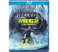 Meg 2: The Trench (Blu-ray + Digital) (Blu-ray) jason statham wu jing