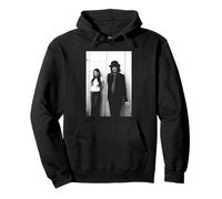 Meg & Jack White The White Stripes Rock Duo di Andy Willsher Felpa con Cappuccio